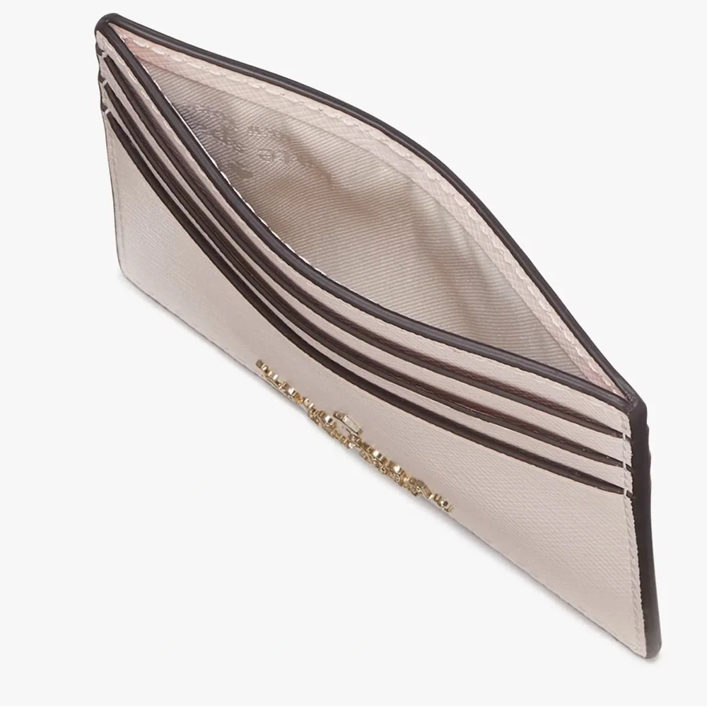 NIB Kate Spade Rose Bud Madison Small Slim Card Holder with box